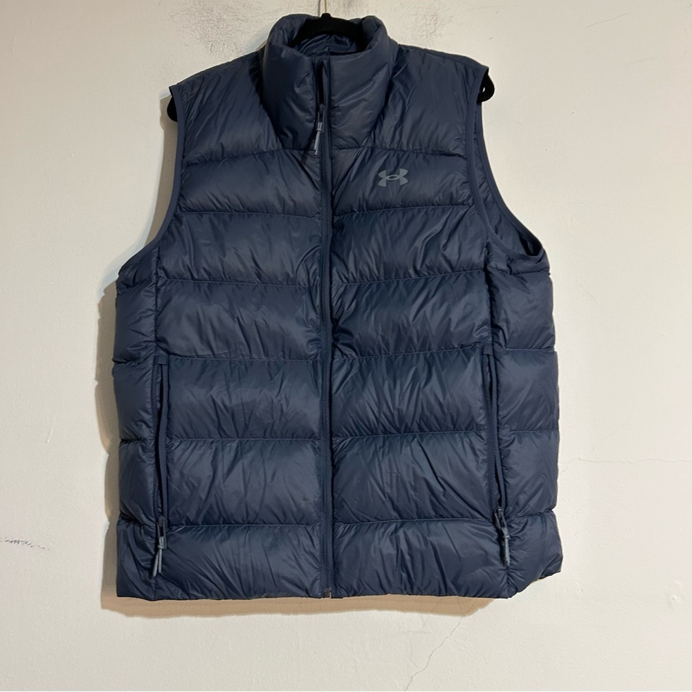 Under Armour Storm Armour Down 2.0 Puffer Vest Navy Size Large